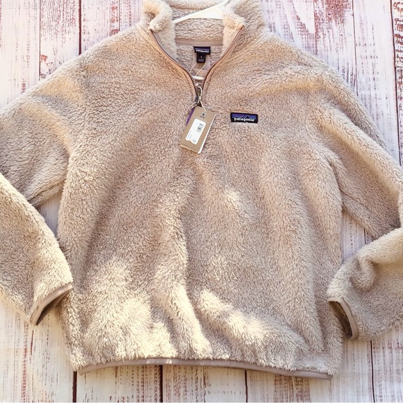 NWT PATAGONIA 
W's Los Gatos 1/4 Zip - Shroom Taupe - Picture 4 of 9